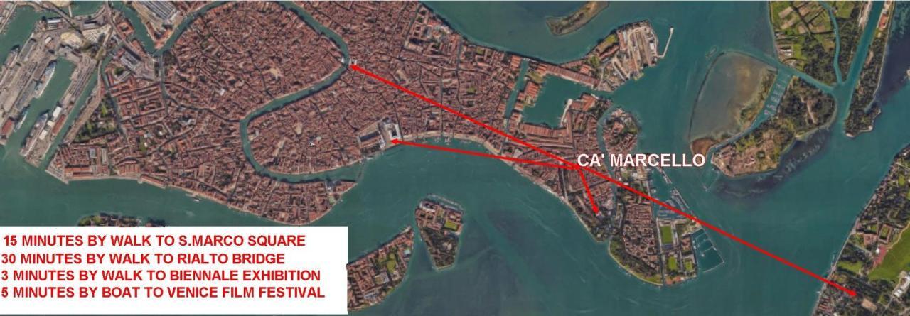 Апартаменты Ca' Marcello - Biennale Венеция Экстерьер фото